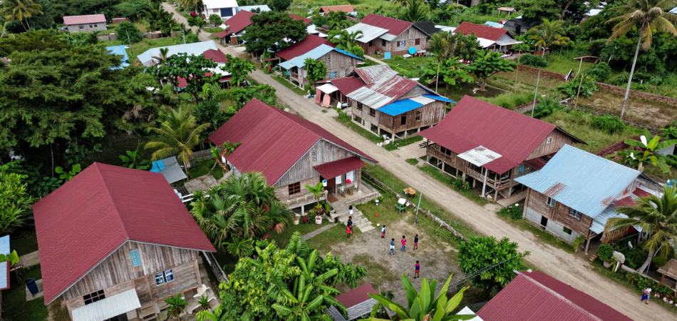 Peta lokasi kampung